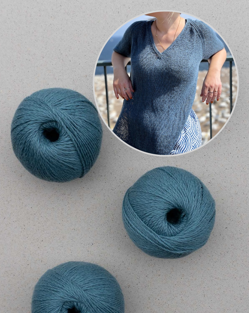 Sundown Shirt von Tricot Meringue mit Sole von Pascuali 7