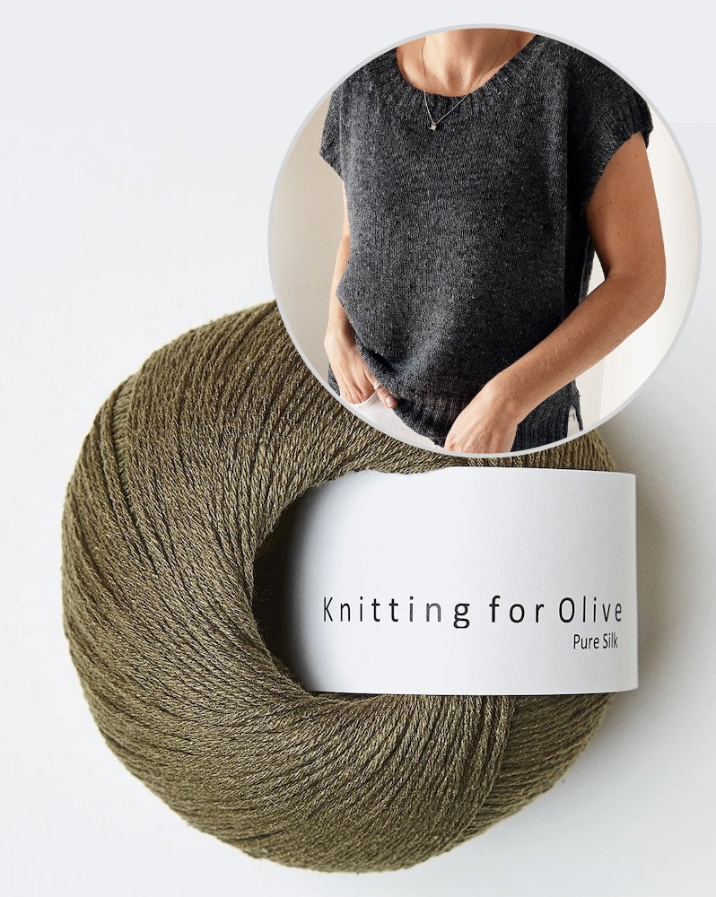 Suri Shirt | seidig weich und schlicht aus Pure Silk von Knitting for Olive