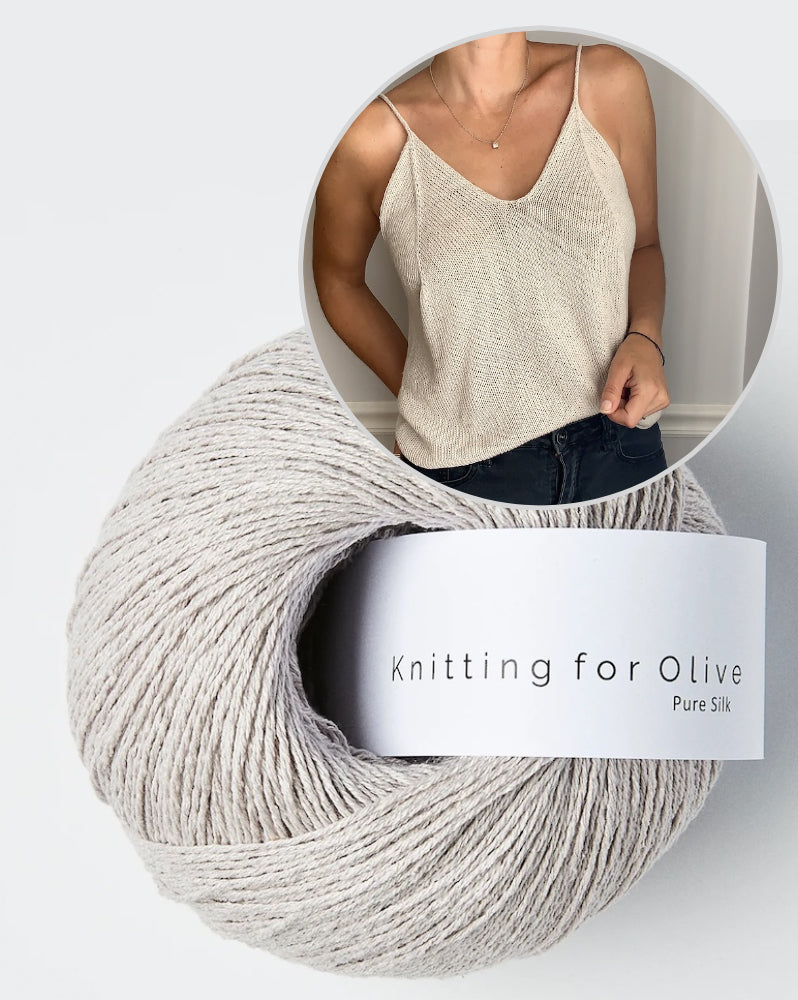 Svila Camisole von Caidree mit Pure Silk von Knitting for Olive 11