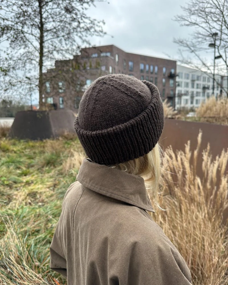 Terrazzo Mütze | mit breitem Rippenbündchen aus Atlas von Sandnes Garn