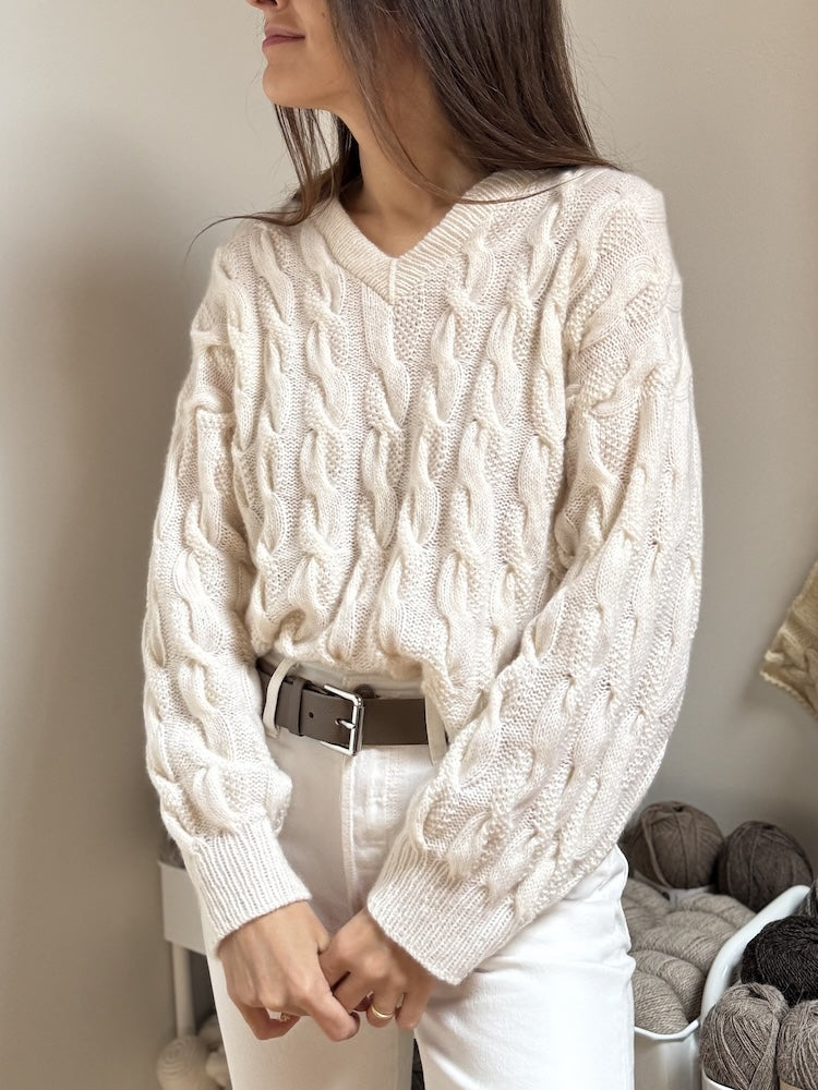 The Knitonomy Pearl | extra weich aus Classic Cashmere von Cardiff