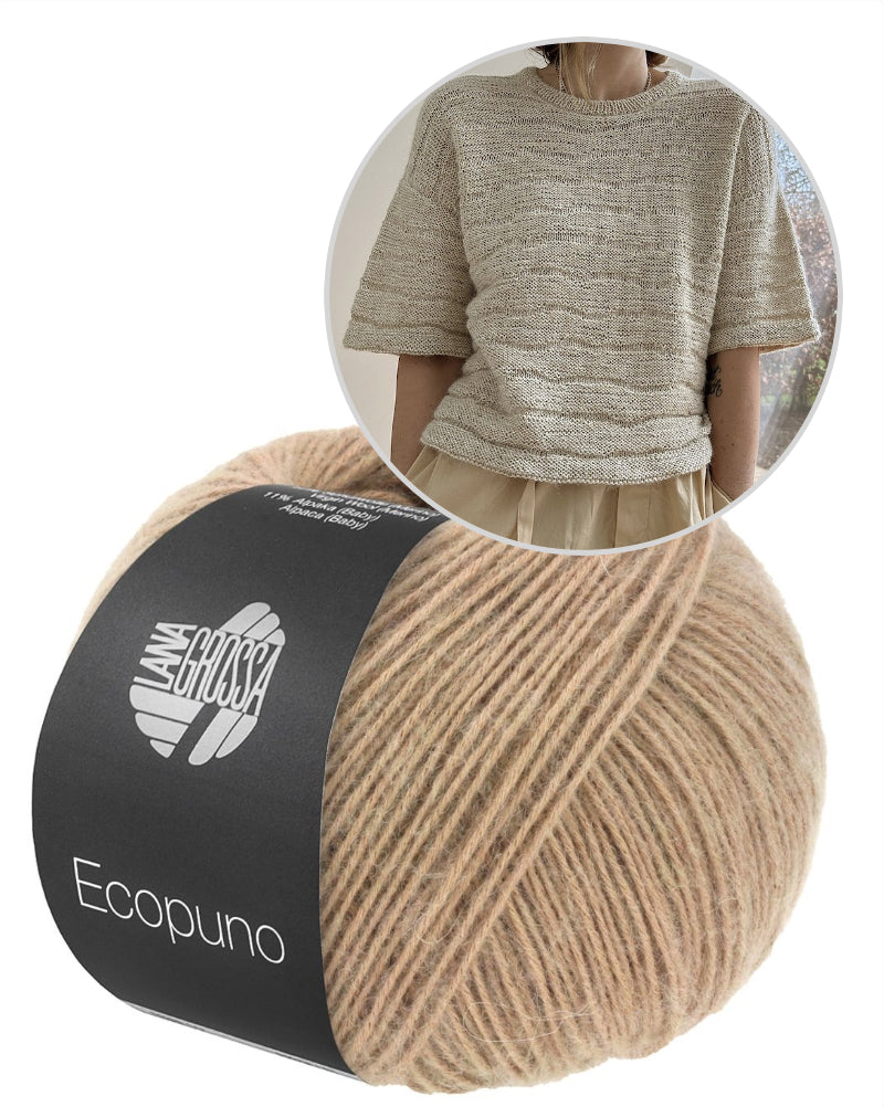 Otherloops Tide Loop Tee einfädig aus Ecopuno von Lana Grossa 14