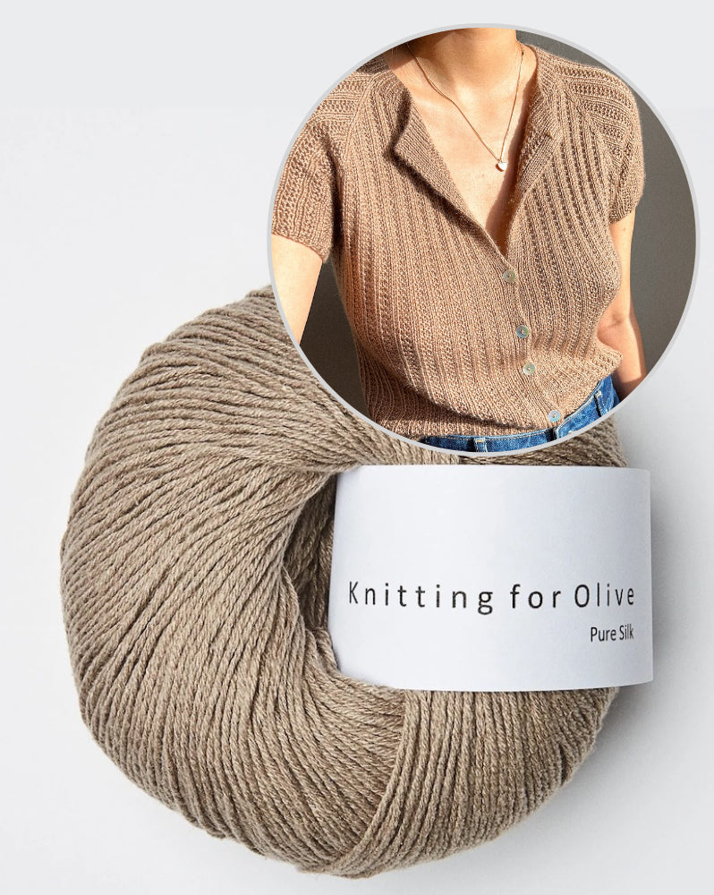 Cookie the Knitter Umbria Summer Top mit Pure Silk von Knitting for Olive 10