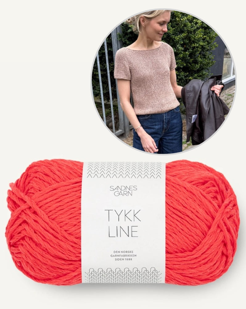 Wave Tee - Sandnes | schlicht und super schnell aus Tykk Line von Sandnes Garn