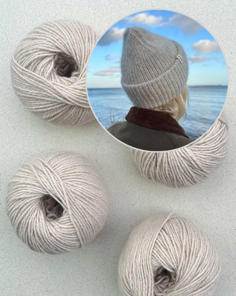 Weekend hat - cuddly soft | most beautiful hat in ribbed pattern with Cashmere Charis by Pascuali