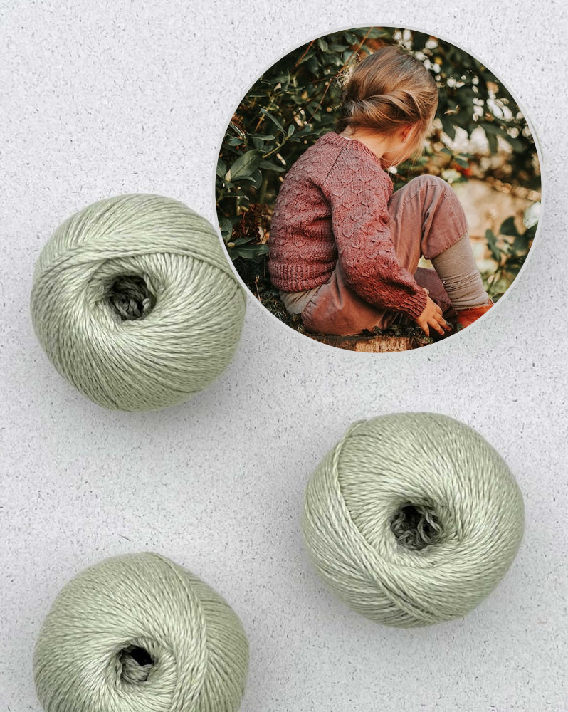 Wiesenblume Cardigan Kinder | märchenhafte Jacke aus Sole von Pascuali