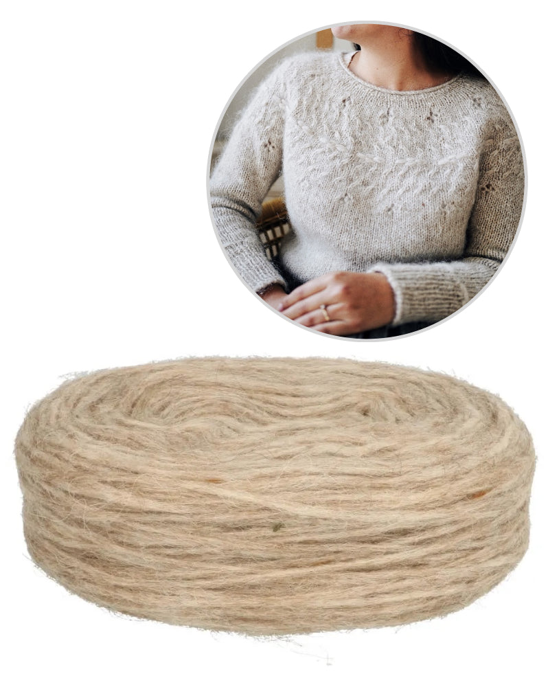 Wild Posy Sweater von Melody Hoffmann mit Plötulopi von Lopi Island 8