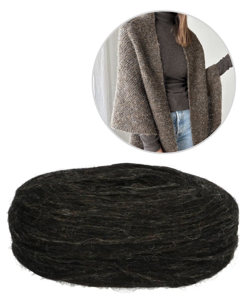 Winter Tales Blanket Shawl | leichtes, großes Tuch aus Plötulopi von Lopi Island