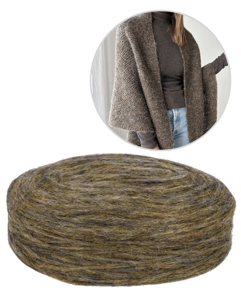 Winter Tales Blanket Shawl | leichtes, großes Tuch aus Plötulopi von Lopi Island