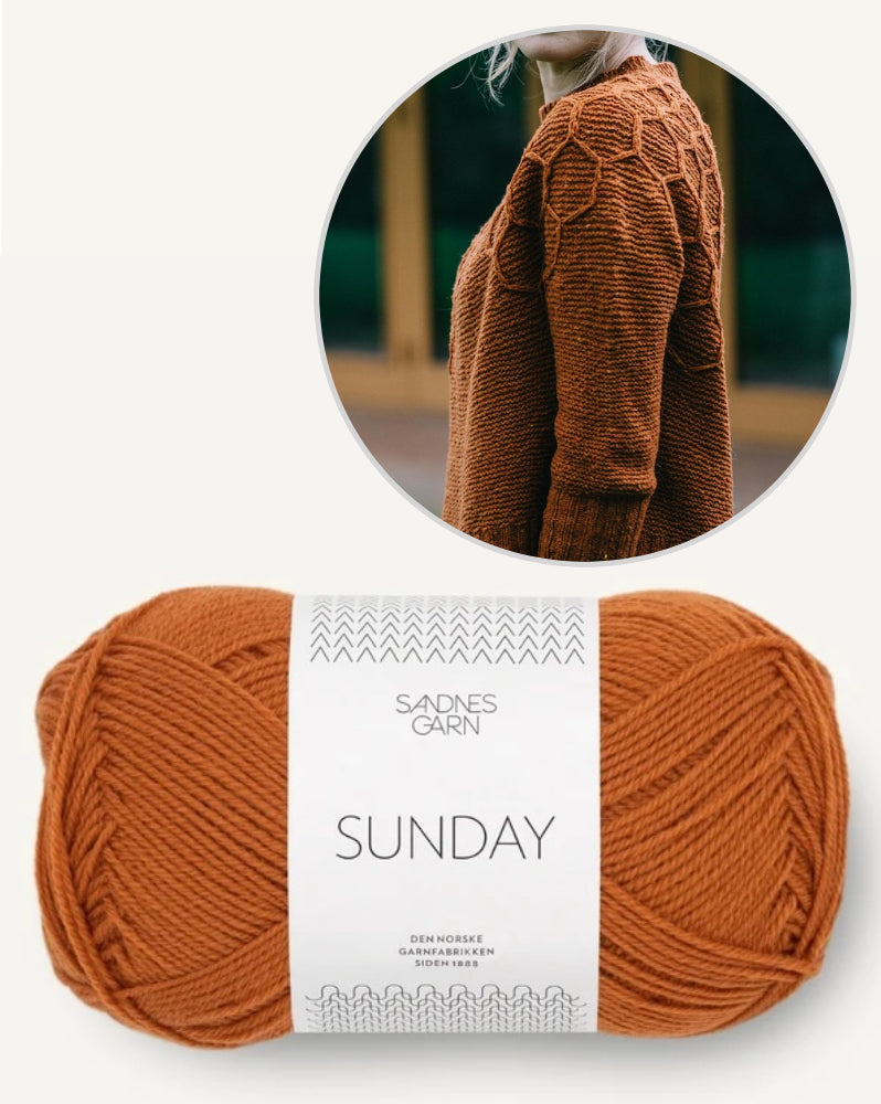 Wool and Honey Sweater von Andrea Mowry mit Sunday von Sandnes Garn 11