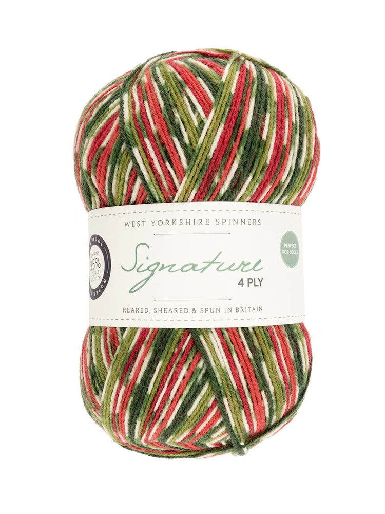 Signature 4-ply Christmas | stimmungsvolle Farben dezent weihnachtlich