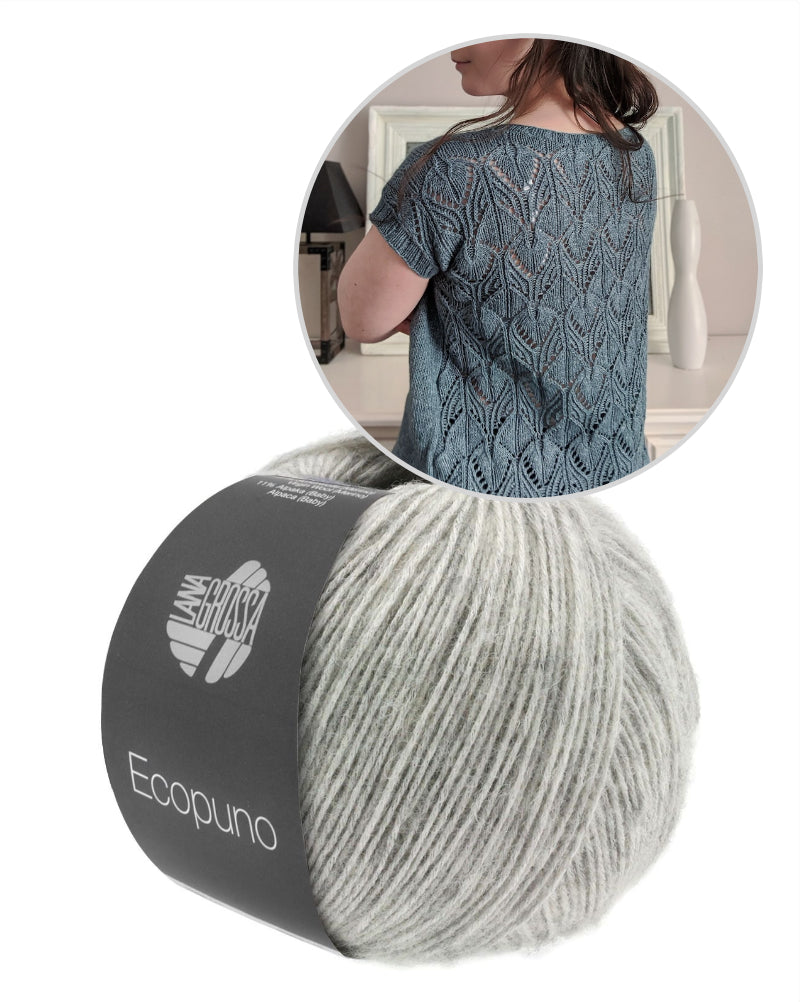 Audrey Borrego Xyris Shirt mit Ecopuno von Lana Grossa 10