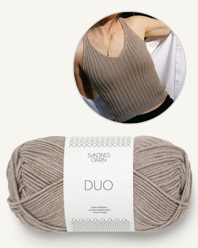 Zoe Top | mit perfektem Sitz aus Duo von Sandnes Garn