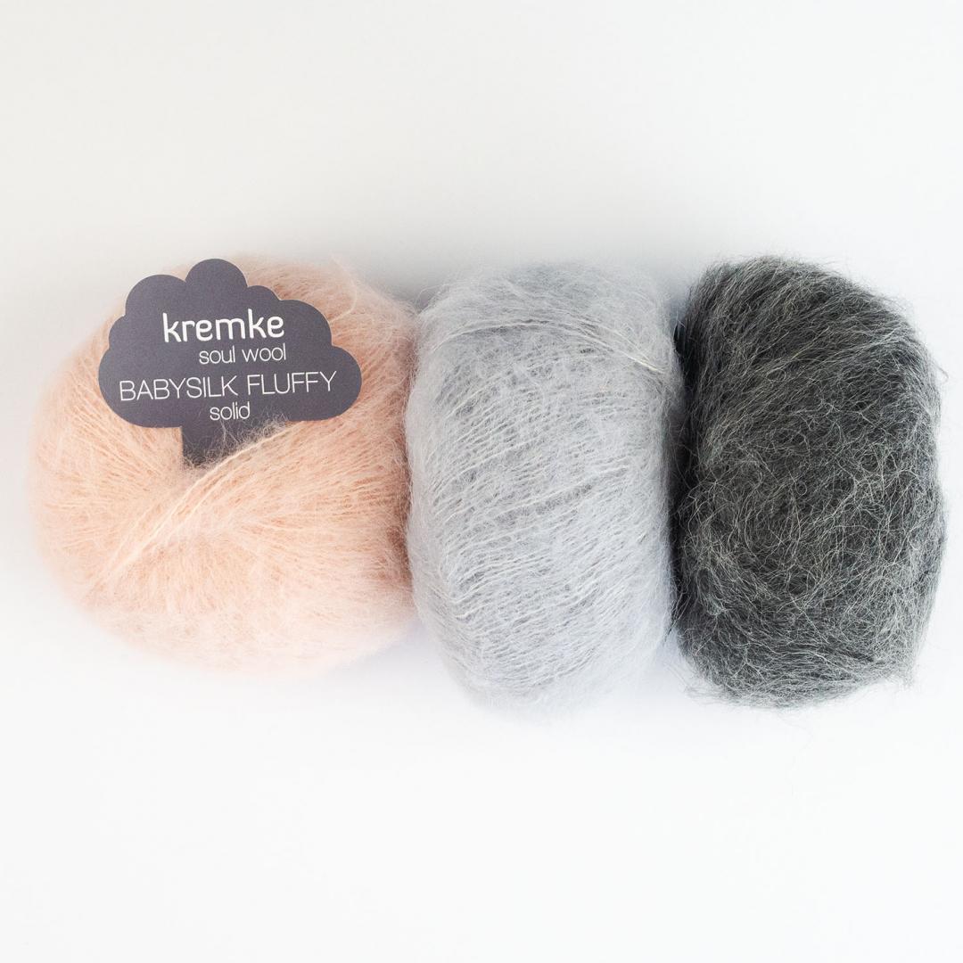 Kremke Souls Wool Babysilk Fluffy Solid