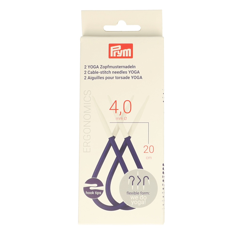 Prym Ergonomics Yoga Zopfnadel 4mm