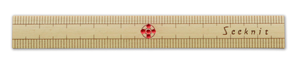 Bambus Lineal von Seeknit 10cm lang