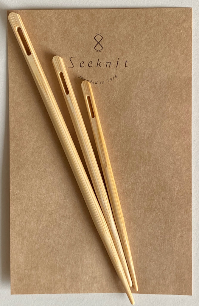 Seeknit Vernähnadeln Bambus 3er Set