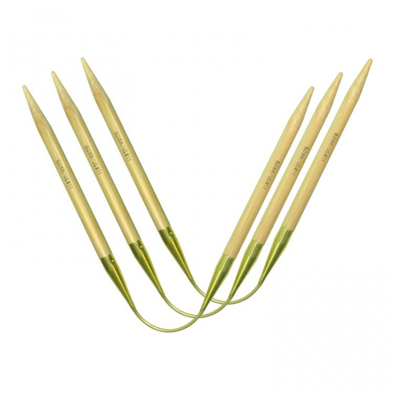 addi CraSyTrio Bambus Stricknadeln long 30cm