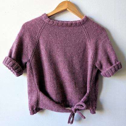 Closca Shirt | mit Schleifendetail aus Fleece Bluefaced Leicester DK von West Yorkshire Spinners