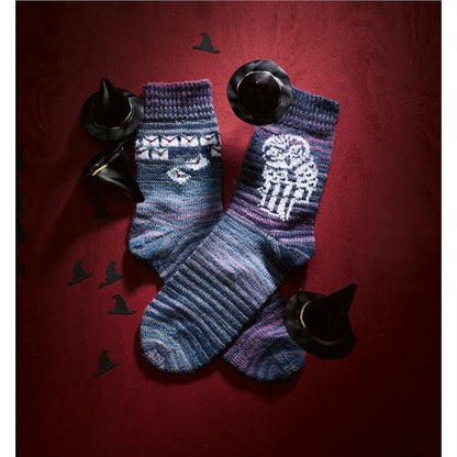 Magische Socken stricken | für Potter-Fans und Elfen mit Größe 22/23 bis 48/49