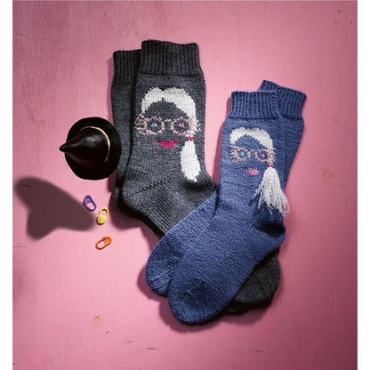 Magische Socken stricken | für Potter-Fans und Elfen mit Größe 22/23 bis 48/49