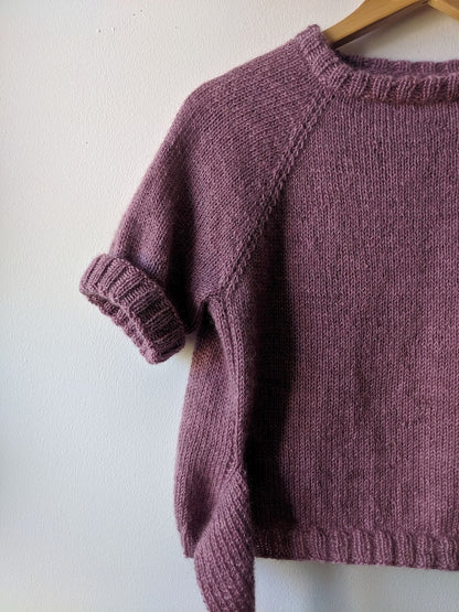 Closca Shirt | mit Schleifendetail aus Fleece Bluefaced Leicester DK von West Yorkshire Spinners