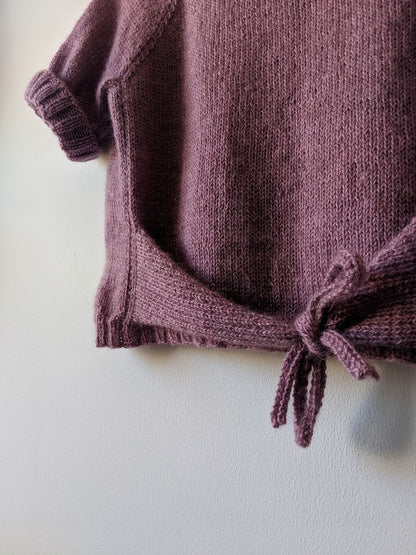 Closca Shirt | mit Schleifendetail aus Fleece Bluefaced Leicester DK von West Yorkshire Spinners