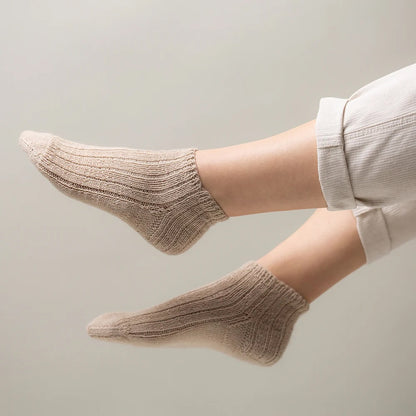 Striped Ankle Socks | zarte Streifen aus Pinta von Pascuali