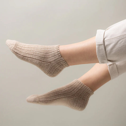 Striped Ankle Socks | zarte Streifen aus Pinta von Pascuali