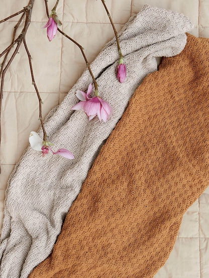 Rillchen Decke Baby - mit Gratisanleitung | leicht und anschmiegsam aus Mandarin Petit von Sandnes Garn