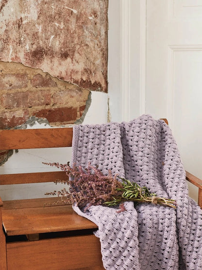 Schmetterling Decke Baby - mit Gratisanleitung | super weich aus Merinoull von Sandnes Garn