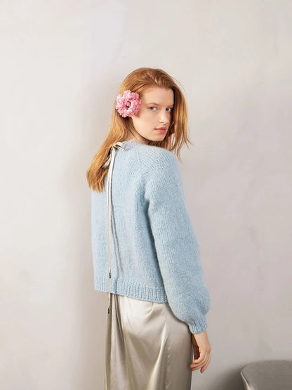 Weekend Jacke | weiche und leicht aus Kos und Tynn Silk Mohair von Sandnes Garn