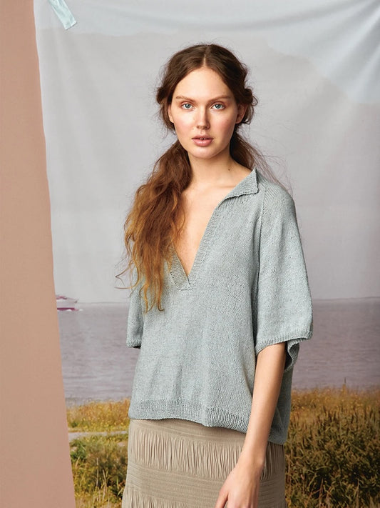 Kamille Tee | lässig oversize aus Tynn Line von Sandnes Garn