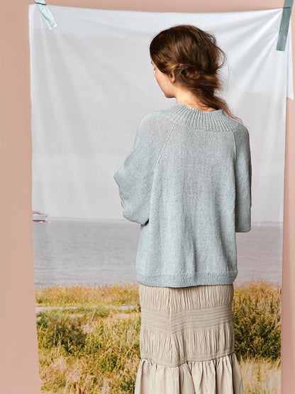 Kamille Tee | lässig oversize aus Tynn Line von Sandnes Garn