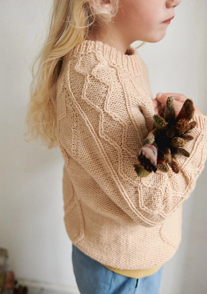 Aran Pullover Kids | mit Gratisanleitung aus Smart von Sandnes Garn