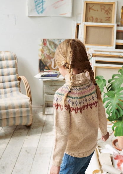 Kindheitspullover | Norwegermuster mit Smart von Sandnes Garn