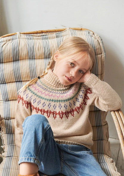Kindheitspullover | Norwegermuster mit Smart von Sandnes Garn