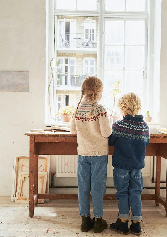 Kindheitspullover | Norwegermuster mit Smart von Sandnes Garn