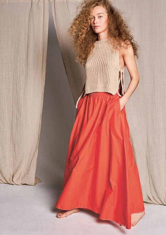 Top Sommerweste | zart und lässig mit Mandarin Petit von Sandnes Garn