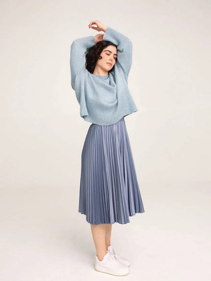 Franky Pullover - Alpakka Silke Mohair | zart und weich mit seidigem Fall