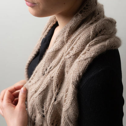 Whirling Leaves Tuch | zart und weich aus Cashmere Delizia von Pascuali
