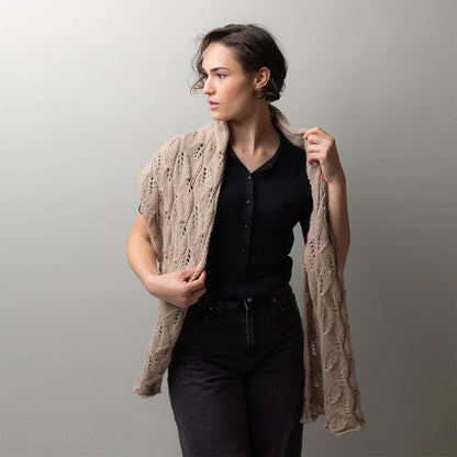 Whirling Leaves Tuch | zart und weich aus Cashmere Delizia von Pascuali