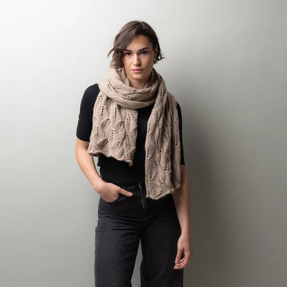 Whirling Leaves Tuch | zart und weich aus Cashmere Delizia von Pascuali