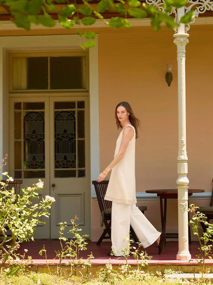 Roselyn Dress | Kleid mit dezenten Wellen aus Line von Sandnes Garn