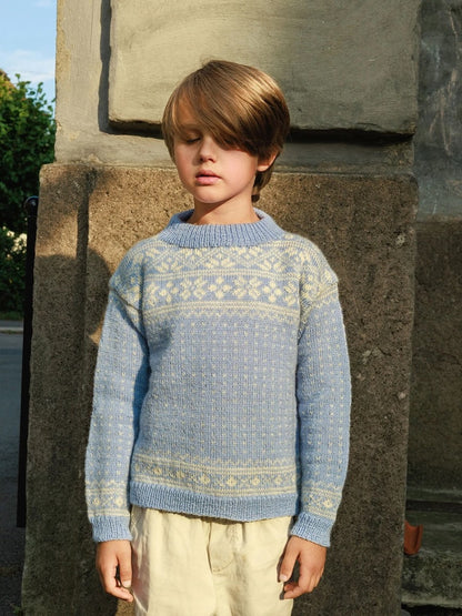 Telemark Kids | traditionelles Norwegermuster aus Txnn Peer Gynt von Sandnes Garn