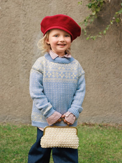 Telemark Kids | traditionelles Norwegermuster aus Txnn Peer Gynt von Sandnes Garn