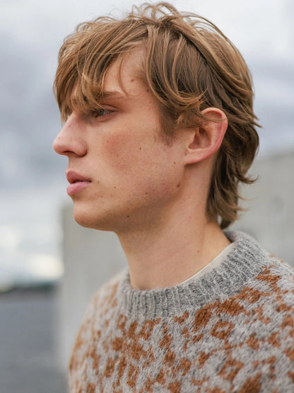Astra Man | pull moelleux et doux en laine norvégienne de Kos par Sandnes Garn