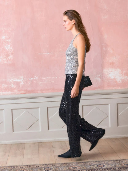Top Nia | top à paillettes de Sandnes Garn