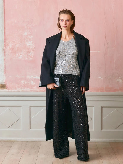 Top Nia | top à paillettes de Sandnes Garn