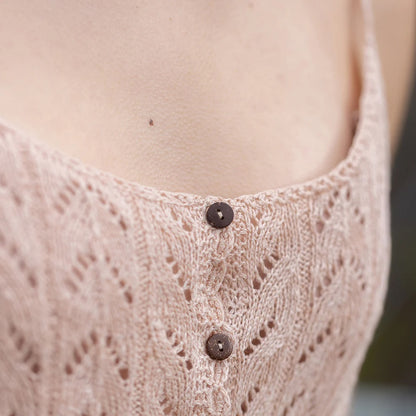 Little Drift Top | romantisch in feinem Muster aus Linen Bloom von Pascuali